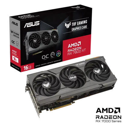 ASUS TUF Gaming Radeon RX 7800 XT OC Edition 16GB GDDR6  Microcenter India
