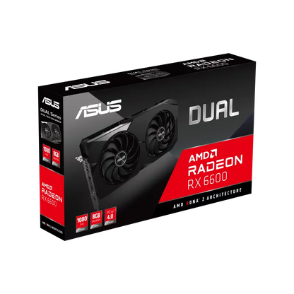 ASUS Dual Radeon RX 6600 8GB GDDR6  Microcenter India