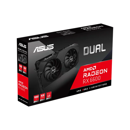 ASUS Dual Radeon RX 6600 V2 8GB GDDR6
