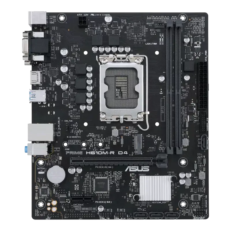 Asus Prime H610M R D4 Motherboard  Microcenter India