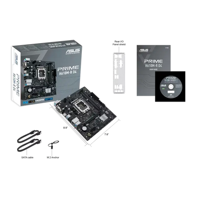 Asus Prime H610M R D4 Motherboard  Microcenter India