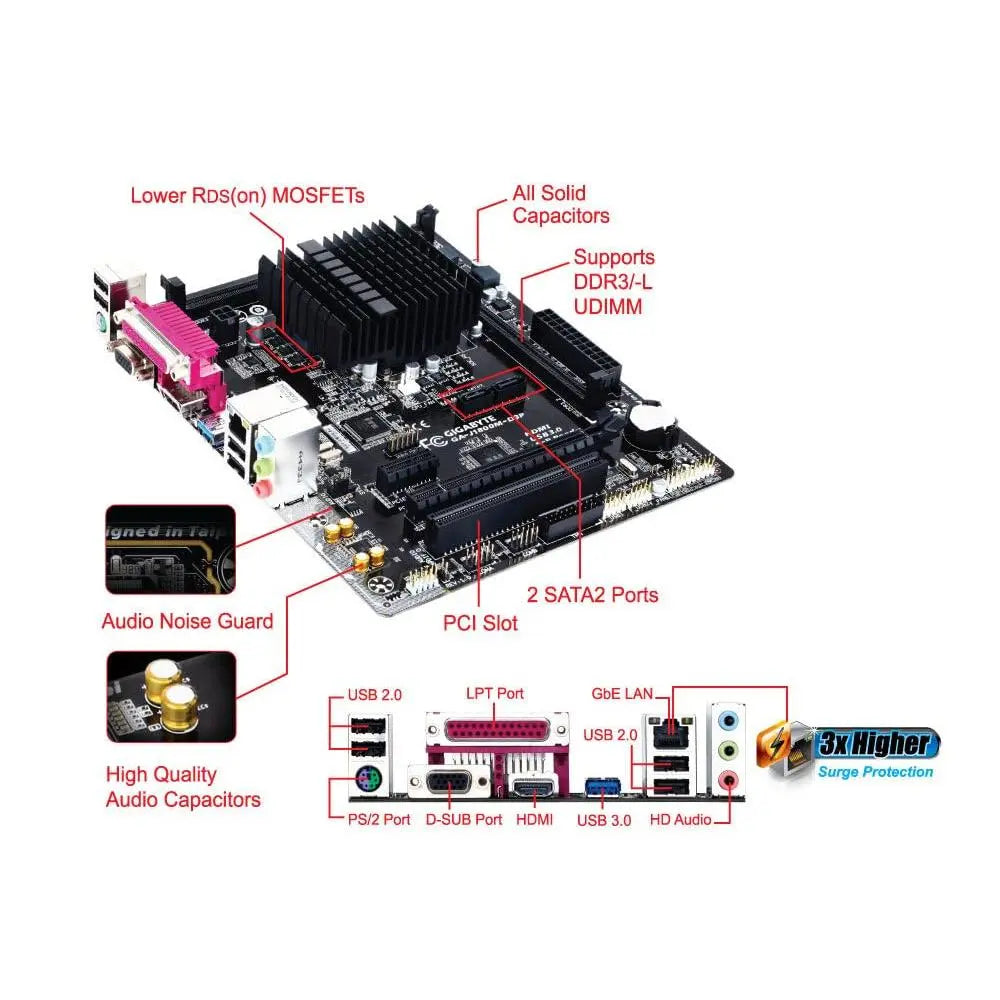 Gigabyte GA-J1800M-D3P Motherboard,gigabyte ga j1800m d3p motherboard,ga j1800m d3p,gigabyte ga j1800m d3p,gigabyte j1800m d3p,gigabyte j1800m d3p motherboard with intel processor,gigabyte ga j1800m d3p motherboard price,j1800m d3p motherboard