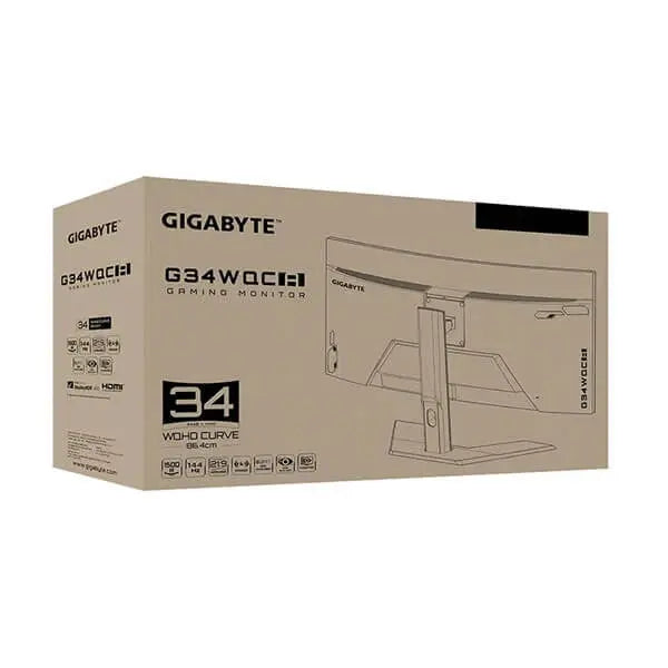 Gigabyte G34WQC A 34 Inch Gaming Monitor 