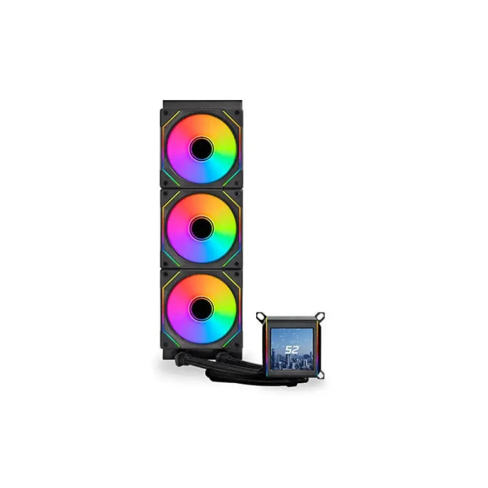 Lian Li Galahad II LCD SL-INF 360MM ARGB Liquid CPU Cooler Black  Microcenter India