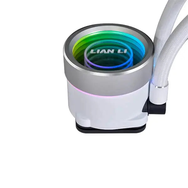 Lian Li Galahad II Trinity SL-INF ARGB 360mm CPU Liquid Cooler White  Microcenter India