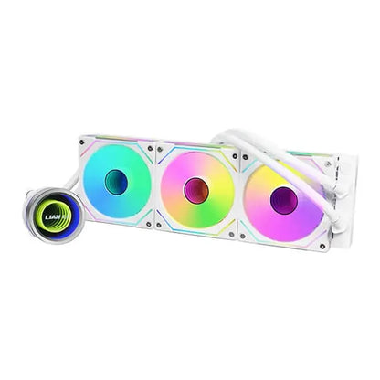 Lian Li Galahad II Trinity SL-INF ARGB 360mm CPU Liquid Cooler White  Microcenter India