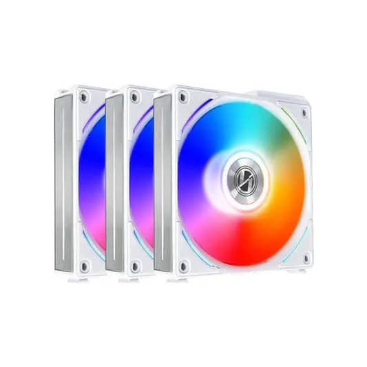 Lian Li UNI Fan AL 120 Triple White  Microcenter India