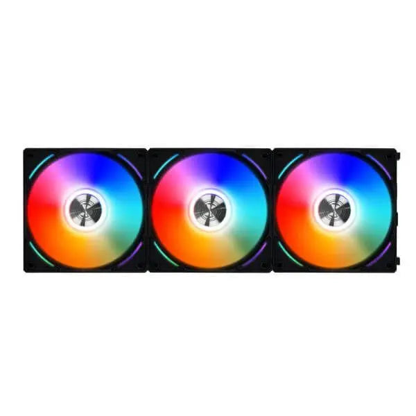 Lian Li UNI Fan AL120 ARGB Black 120mm Cabinet Fan (Triple Pack) 