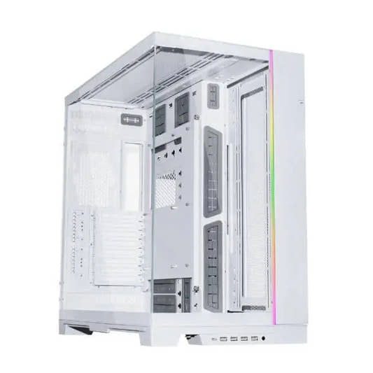 Lian Li O11 Dynamic EVO XL ARGB (E-ATX) Full Tower Cabinet (White)  Microcenter India