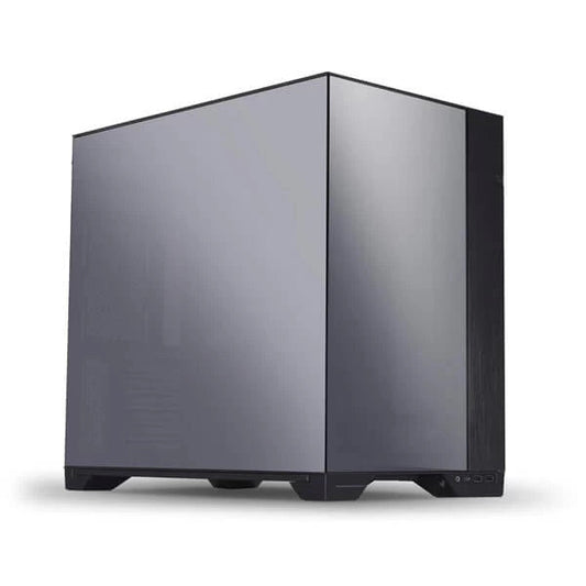 Lian Li O11 Vision (E-ATX) Mid Tower Cabinet Chrome  Microcenter India