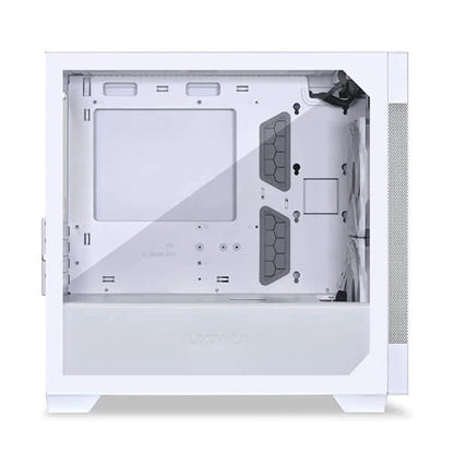 Lian Li Lancool 205M Mesh Snow ARGB (M-ATX) Mini Tower Cabinet (White)  Microcenter India