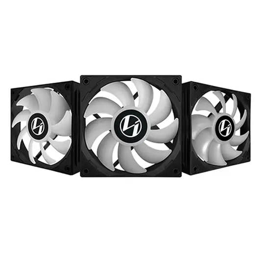 Lian Li ST120 Black 120mm ARGB Cabinet Fan (Triple Pack)  Microcenter India