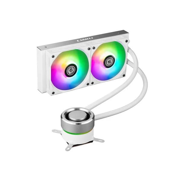 Lian Li Galahad 240 ARGB CPU Liquid Cooler White