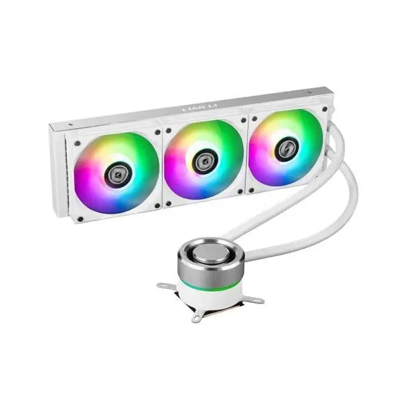 Lian Li Galahad 360 ARGB CPU Liquid Cooler (White) 