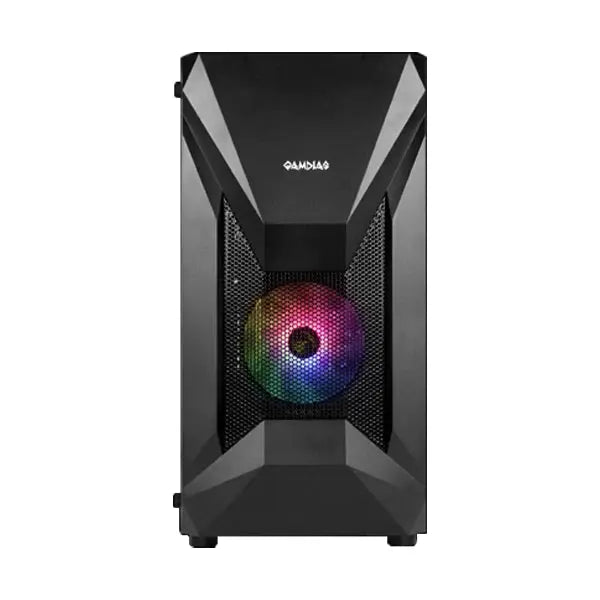 Gamdias Athena E1 Elite (ATX) Mid Tower Cabinet (Black)  Microcenter India
