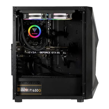 Gamdias Athena E1 Elite (ATX) Mid Tower Cabinet (Black)  Microcenter India