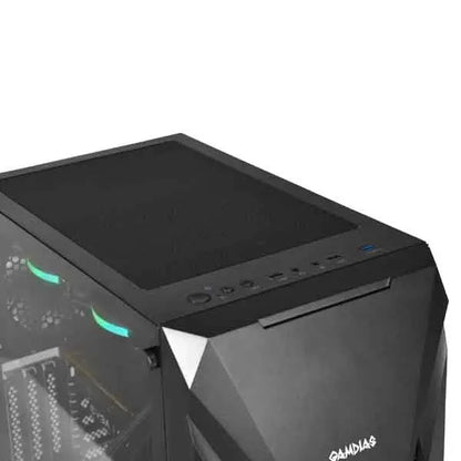 Gamdias Athena E1 Elite (ATX) Mid Tower Cabinet (Black)  Microcenter India