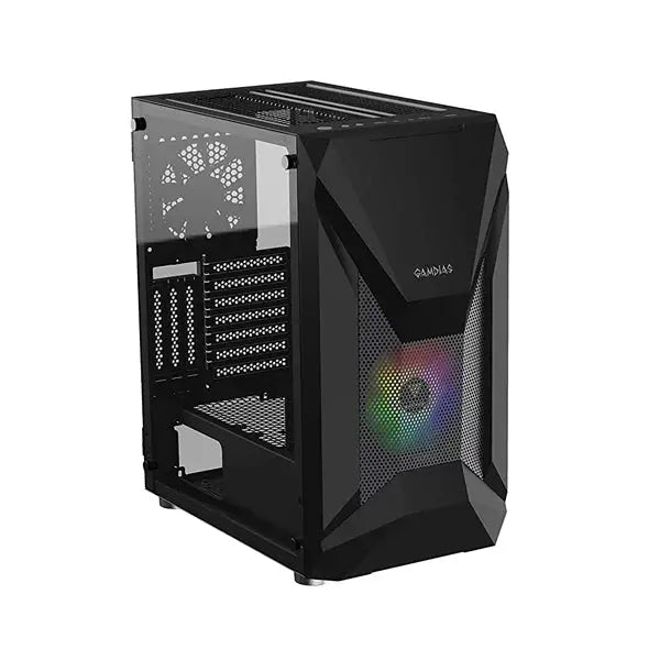 Gamdias Athena E1 Elite (ATX) Mid Tower Cabinet (Black)  Microcenter India