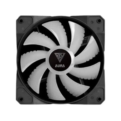 Gamdias AURA GL120 RGB CPU Liquid Cooler (Black)  Microcenter India
