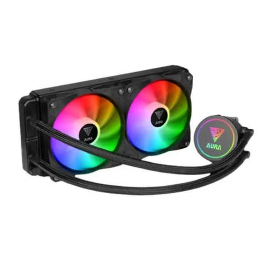 Gamdias AURA GL240 RGB CPU Liquid Cooler (Black)  Microcenter India