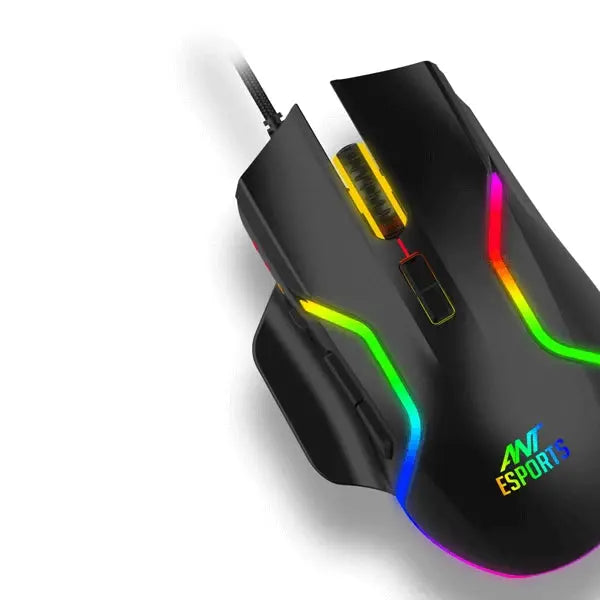 Ant Esports GM340 RGB Gaming Mouse Black  Microcenter India