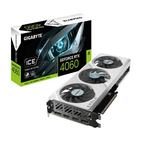 Gigabyte RTX 4060 Eagle OC ICE 8GB Graphics Card  Microcenter India