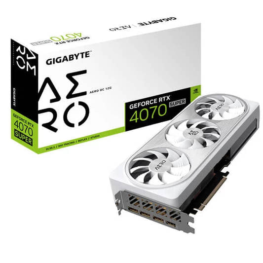 Gigabyte RTX 4070 Super Aero OC 12GB Gaming Graphics Card  Microcenter India