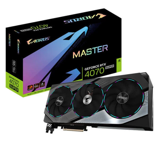 Gigabyte Aorus RTX 4070 Super Master 12GB Gaming Graphics Card
