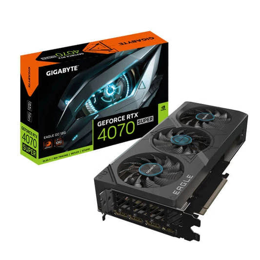 Gigabyte RTX 4070 Super Eagle OC 12GB Gaming Graphics Card  Microcenter India