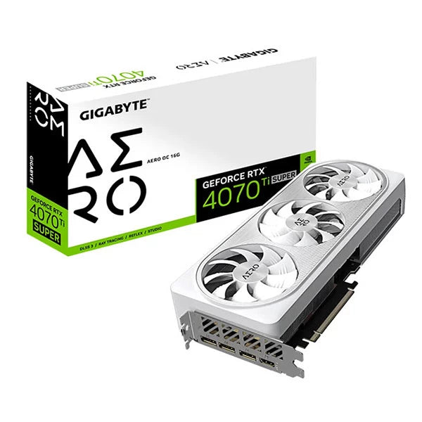 Gigabyte RTX 4070 Ti Super Aero OC 16GB Graphics Card  Microcenter India
