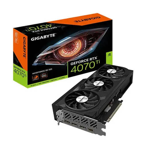 Gigabyte RTX 4070 Ti Windforce OC 12GB Graphics Card 
