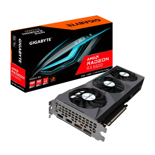Gigabyte RX 6600 Eagle 8GB Gaming Graphics Card  Microcenter India