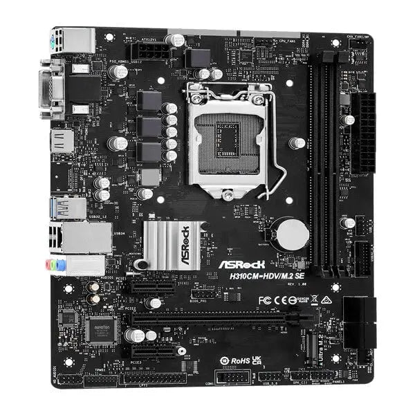 ASRock H310CM-HDV/M.2 SE Motherboard  Microcenter India