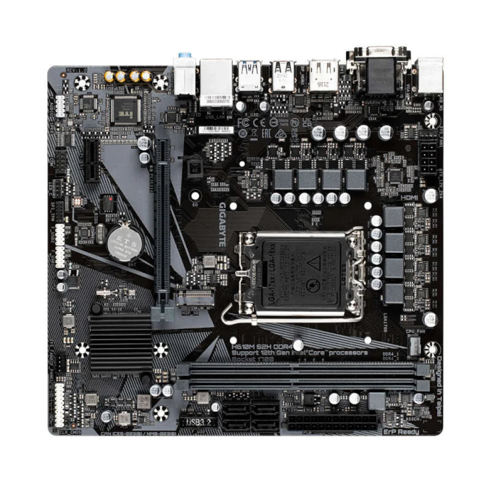 Gigabyte H610M S2H DDR4 Motherboard  Microcenter India