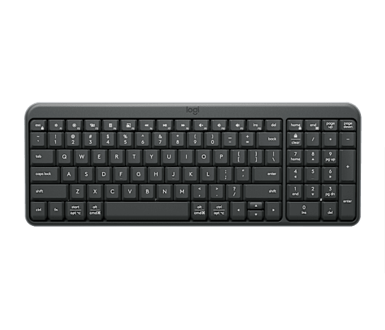 Logitech K251 compact Bluetooth wireless keyboard in graphite