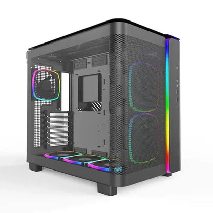 Montech King 95 Pro ARGB (ATX) Mid Tower Cabinet Black  Microcenter India