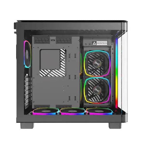 Montech King 95 Pro ARGB (ATX) Mid Tower Cabinet Black  Microcenter India