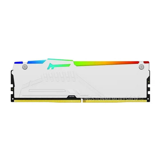Kingston FURY Beast RGB 16GB DDR5 6000MT/s White  Microcenter India