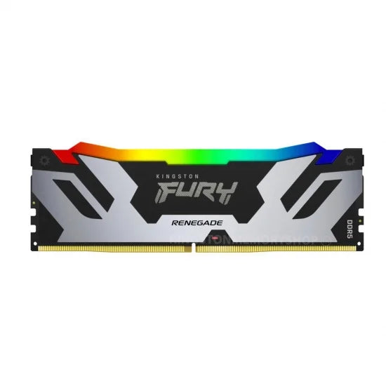 Kingston FURY Renegade RGB 32GB (16GBx2) DDR5 6000MT/s Silver/Black DIMM  Microcenter India