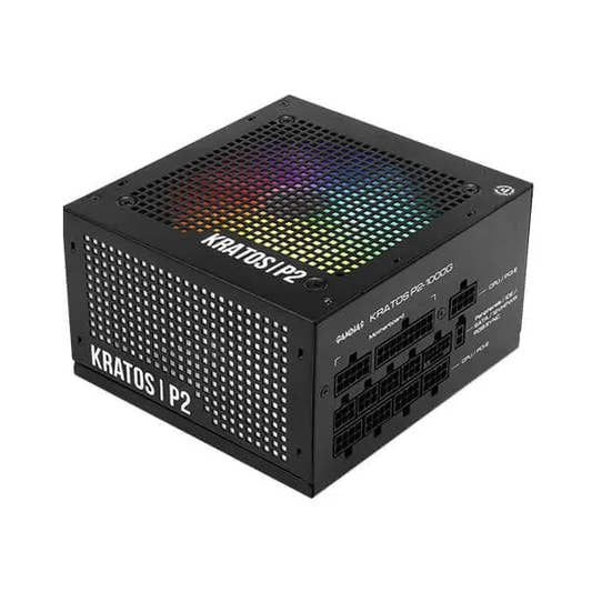 Gamdias Kratos P2-1000G RGB 1000 Watt 80 Plus Gold ATX 3.0 SMPS  Microcenter India