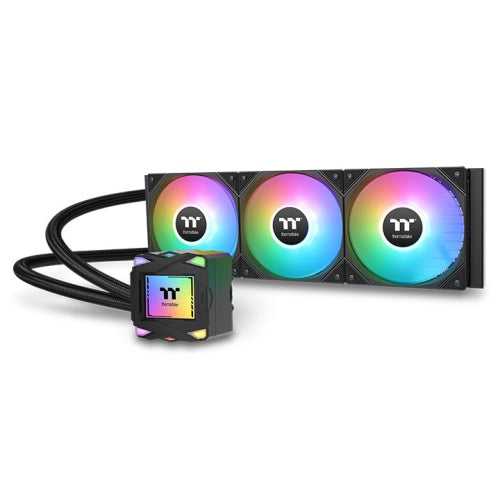 Thermaltake LA360 ARGB Sync 360mm AIO liquid cooler in black