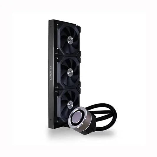 Lian Li Galahad 360 ARGB CPU Liquid Cooler With Uni Fan SL Edition (Black)  Microcenter India