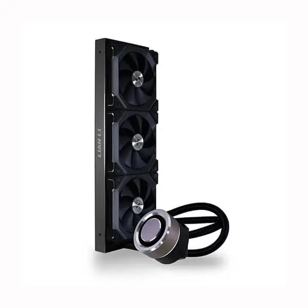 Lian Li Galahad 360 ARGB CPU Liquid Cooler With Uni Fan SL Edition (Black)  Microcenter India