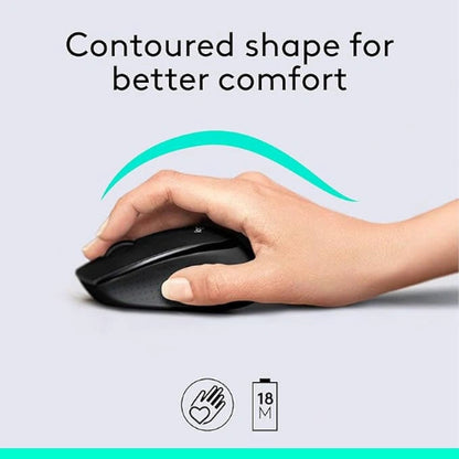 Logitech MK345 Wireless Combo Full-Sized Keyboard with Palm Rest and Comfortable Right-Handed Mouse - Microcenter India.
