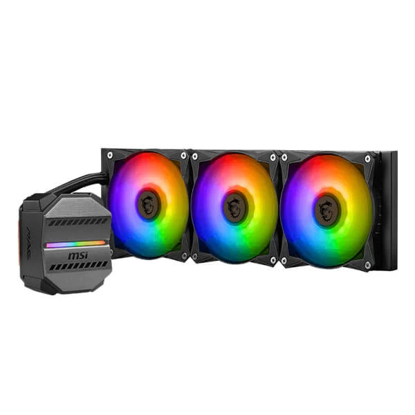 MSI MAG Coreliquid M360 ARGB 360mm CPU Liquid Cooler Black  Microcenter India