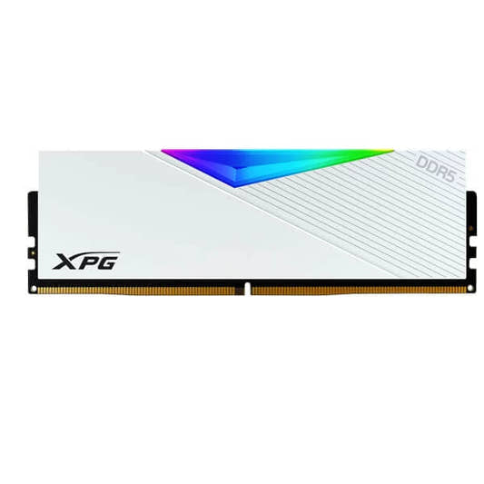 Adata XPG Lancer RGB 32GB (32GBx1) DDR5 6000MHz Desktop RAM (White)  Microcenter India