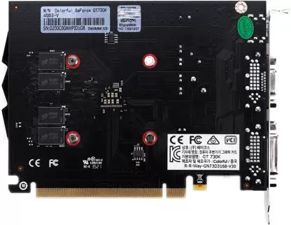Colorful NVIDIA GT-730 2GB DDR3 Graphics Card