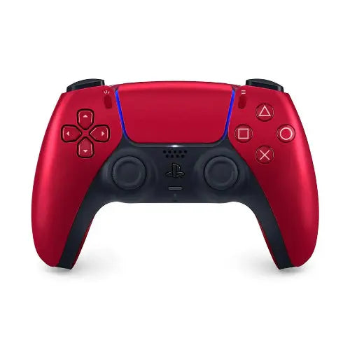 PS5 DualSense Controller Sony Metallic Red with Haptic Feedback -Microcenter India.