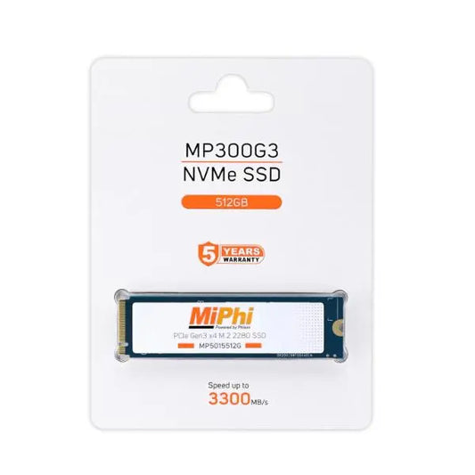 NVMe Gen 3 SSD 512GB MiPhi MP300G3,NVMe Gen 3 SSD 512GB,512gb ssd for gaming,high speed nvme ssd,512gb m 2 nvme pcie 3.0 ssd,nvme gen 3 ssd,ssd 512gb,ssd nvme 512gb,512gb nvme ssd