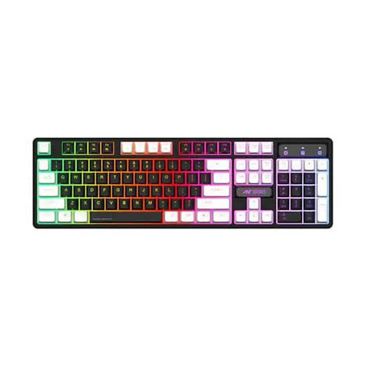 Ant Esports MK1450 Pro Gaming Keyboard Membrane Switches Black-White  Microcenter India